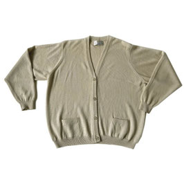 Strickjacke Cardigan Gr. XL BALLANTYNE Merino hell-beige vanille