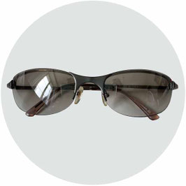 Sonnenbrille cerjo Switzerland grau leicht verspiegelt VINTAGE 1970s