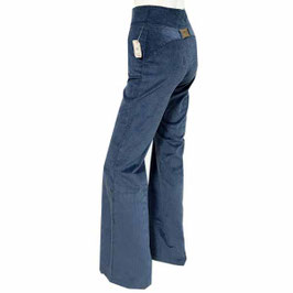 Hose Cord blau Gr. XXS Schlaghose MADPANTS VINTAGE 1970s