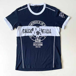T-Shirt Trikot Dolce & Gabbana Fussball dunkelblau-weiss Gr. S/M Calcio 1934