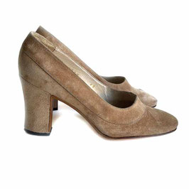 Pumps Veloursleder Gr. 36 Roger Vivier France VINTAGE 1990s