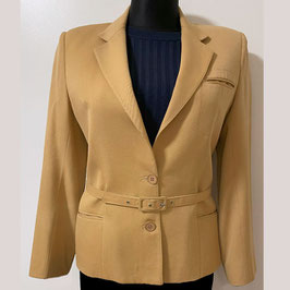 Blazer camel Wolle Gr. 40 Jean Claude Made in France 1970s