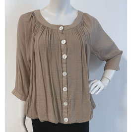 Top Oberteil Gr. S CHLOE Designer taupe beige VINTAGE 2000s