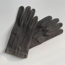 Handschuhe Herren grau matt Gr. 8 ungefüttert handgenäht