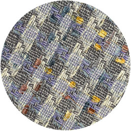 Stoff Couture Tweed 2.70 m Chanel style lila-grau-silber 150 br