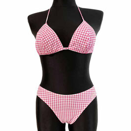 Bikini LAHCO Gr. 40 Vichymuster rosa VINTAGE 1990s