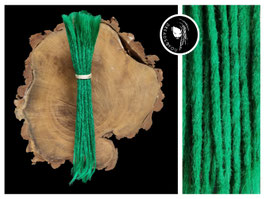 Dreadlock Extensions - Grün 35-40cm