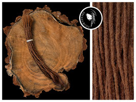 25 Dreadlock Extensions - Kupfer - 35-40cm - ⌀ 4-6mm