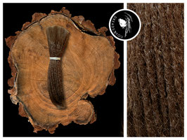 25 Dreadlock Extensions - Braun - 20-25cm - ⌀ 4-6mm