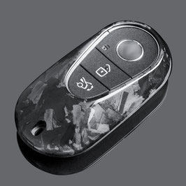 Echt Carbon / Forged Carbon / Rot Carbon Schlüssel Cover Gehäuse für Mercedes Benz C Klasse S Klasse E Klasse GLC GLE GLS EQS G Klasse