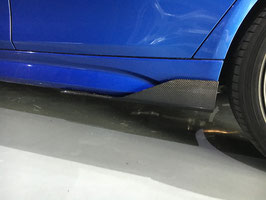 Seiten Schweller Flaps für BMW 3er F30 mit M Paket Echt Carbon GFK