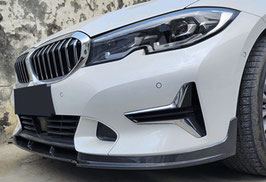 SATZ Frontlippe Frontspoiler Lippe für BMW 3er G20 G21 ohne M Paket Echt Carbon