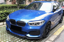 Frontlippe Frontspoiler Lippe für BMW 1er F20 F21 M140i M135i LCI ab 2015 Echt Carbon GFK