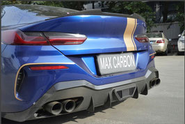 Performance echt Dry Carbon Prepreg Heck Diffusor Bumper für BMW G14 G15 G16 M850i 840i