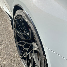 Echt Carbon Hinterradschutz Radhaus Abdeckung passt für BMW M3 G80 G81