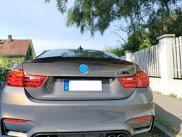 Echt Karbon Dry Carbon Performance Abrisskannte Lippe Heck Spoiler für BMW M4 F82