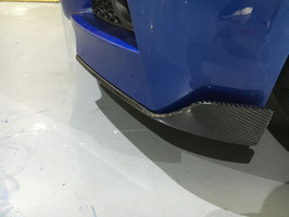 Frontlippe Frontspoiler Flaps für BMW 3er F30 mit M Paket Echt Carbon GFK