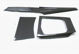 Echt dry Carbon Innenverkleidungsset Armaturenbrett Mittelkonsole Blenden für BMW G42 G20 G21 G22 G23 G26 G80 G82 G83 G87 mit Curved Display