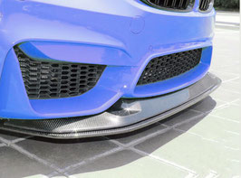 Doppel Frontlippe Lippe Spoiler Für BMW F80 F82 F83 M3 M4 Echt Carbon Gfk Sport GTS Style