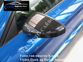 Für Audi TT TTS TT RS FV R8 4S 100% Carbon Körper echt Carbon Spiegelkappen Gehäuse Satz