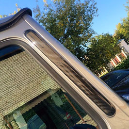 Echt DRY Carbon Lufteinlässe Side Window Pillar Schutz Covers Blenden für Mercedes Benz G Klasse AMG G55 G63 Baujahr 2004 -2018