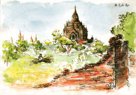 Temple Htilominlo_Bagan