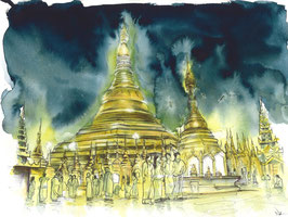 Pagode Shwedagon 1
