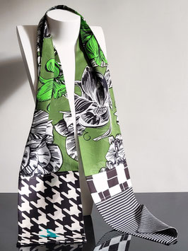 FOULARD  en soie "JADE"