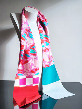 FOULARD  en soie "ROSA"