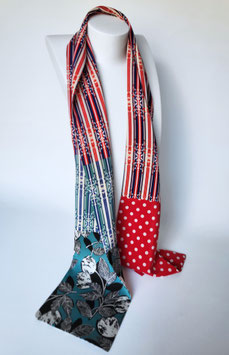 FOULARD  en soie "BAMBOO & WILLOW"