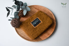 Kosmetiktasche / Mimipouch / Boucle / curry