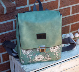 OTTO / Rucksack / dusty mint / Blumen