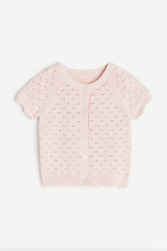 SA-2222 Suéter Rosa Pastel Cardigan
