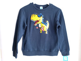 Mod: INT-240207 Sudadera azul con dino rockero