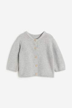 SA-2277  Suéter Gris Crochet abierto