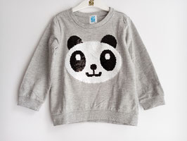Mod: INT-240206 Sudadera gris claro con panda