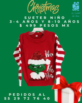 Grinch Rojo con gorro