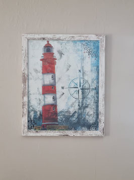 Ut´n Noorden - roter Leuchtturm