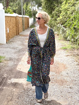 Seidenkimono aus Ibiza FLOWERFIELD