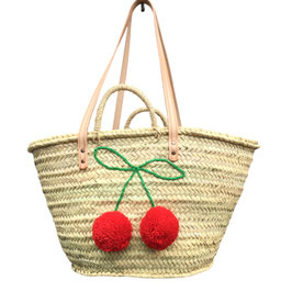 Korbtasche CHERRIES