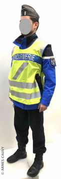 Gendarme hiver + chasuble fluo