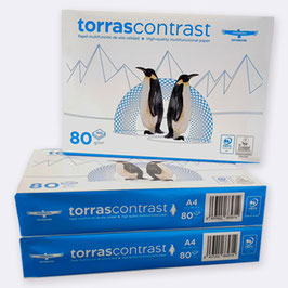 PAQUETE FOLIOS A4 TORRASCONTRAST 80 gr