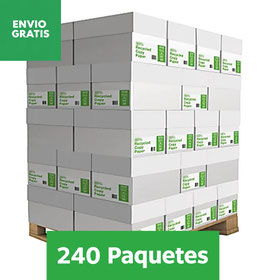 PALET FOLIOS RECICLADOS A4 OPPORTUNITY 80 gr