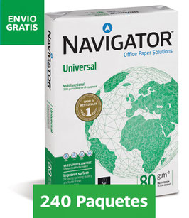 Palet de folios Navigator A4 80 gr