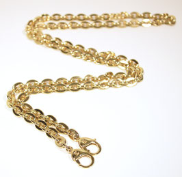 LOUIS VUITTON Schulterriemen aus goldfarbener Kette