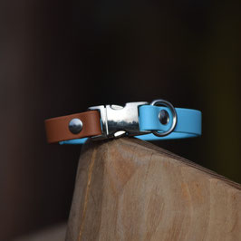Blue & brown