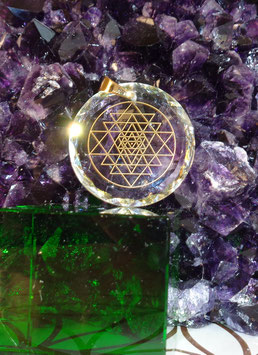 Sri-Yantra-Lakshmi-Anhänger