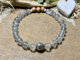 Duft-Armband aus Labradorit mit Duftöl