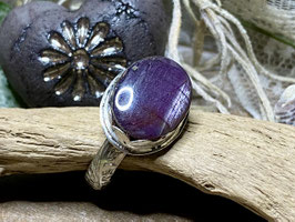 Fingerring 'Saphir' aus Silber 925
