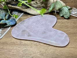 Gua Sha Stein Rosenquarz